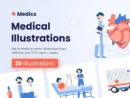 Medics – 20 Medical Illustrations