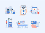 Medics – 20 Medical Illustrations - Image 4