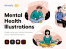 Mentally - Mental health Illustration Set