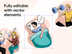 Mentally - Mental health Illustration Set - Image 4