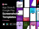 Mito - Appstore and Google Play Screenshot Templates
