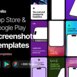 Mito - Appstore and Google Play Screenshot Templates