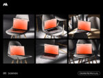Mockuply, Macbook pro 16 on chair - Image 5