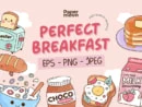 Perfect Breakfast Illustrations Set