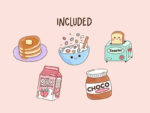 Perfect Breakfast Illustrations Set - Image 3