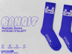 REALISTIC SOCKS MOCKUP