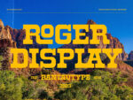 Roger Display Western Font