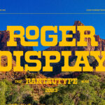 Roger Display Western Font