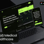 SaaS Medical Healthcare Website UI Kit