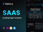 Selora - SAAS & Startup Landing Page