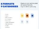 Stannum Icon Set - 300 Solid icons! - Image 3