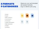 Stannum Icon Set - 300 Solid icons! - Image 3