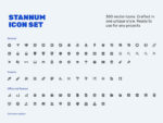 Stannum Icon Set - 300 Solid icons! - Image 5