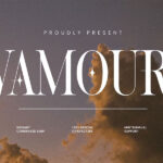 Vamour - Elegant Serif