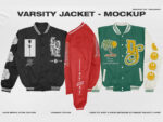 Varsity Jacket - Mockup