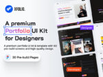 Xfolio - Portfolio Website UI Kit