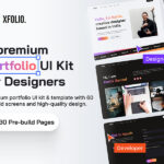 Xfolio - Portfolio Website UI Kit
