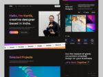 Xfolio - Portfolio Website UI Kit - Image 5
