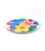 Floral Abstract Round Tray - Image 2