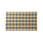 Plaid Wool Reversible Rug
