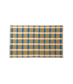 Plaid Wool Reversible Rug