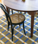 Plaid Wool Reversible Rug - Image 3