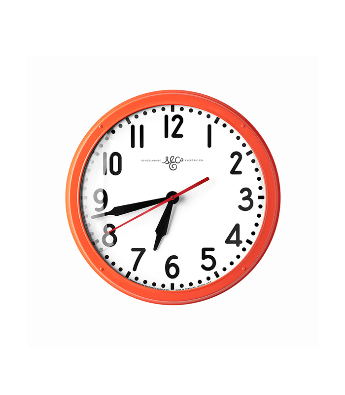 schoolhouse-electric-clock.jpeg Schoolhouse Electric Clock - Image 1