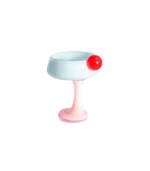 The Signature Glass - Blue Jelly & Milky Rose