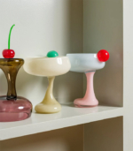 The Signature Glass - Blue Jelly & Milky Rose - Image 3