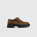 Leather loafers brown