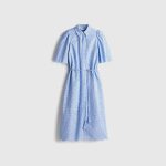 Broderie anglaise shirt dress
