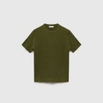 Cotton fine-knit t-shirt