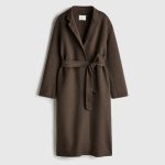 Handmade wool-blend coat
