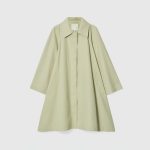 Oversized voluminous car coat