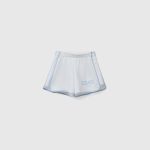 Plush bermuda shorts