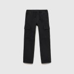 Straight cargo trousers