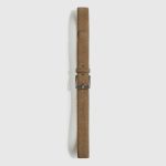 Suede belt