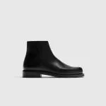 Leather boots