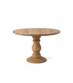 Round Oak Dining Table