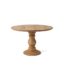 Round Oak Dining Table