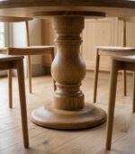 Round Oak Dining Table