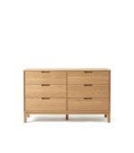 Oak Dresser 6-Drawer