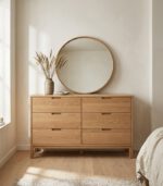 Oak Dresser 6-Drawer