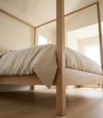Oak Canopy Bed