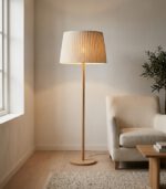 Linen Floor Lamp