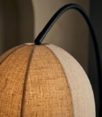 Oak Arc Floor Lamp