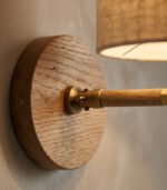 Oak Wall Sconce