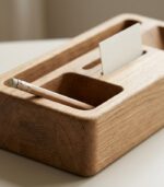 Oak Desk Organizer