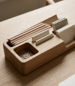 Oak Desk Organizer