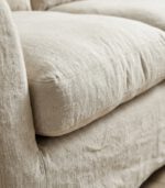 Linen Loveseat